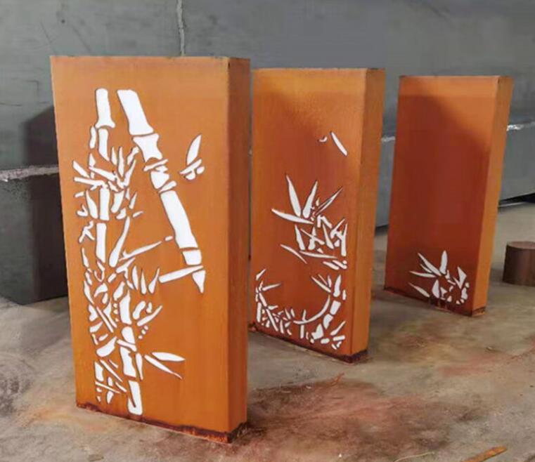 禅城锈钢板灯箱